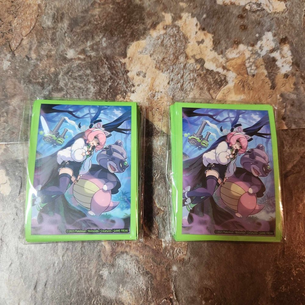 Pokemon Klara Premium Tournament Sleeves 65 ct - Lot of 2 - Brand new